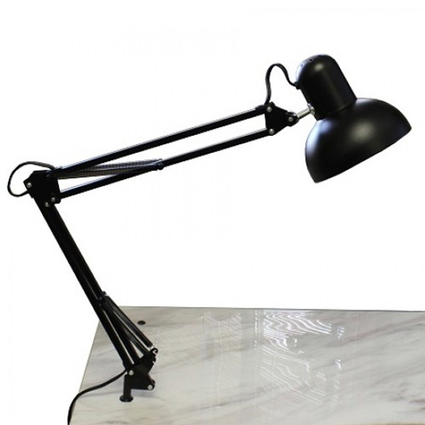 Manicure Nail Table Lamp (Black) Adjustable LED Light | eBay