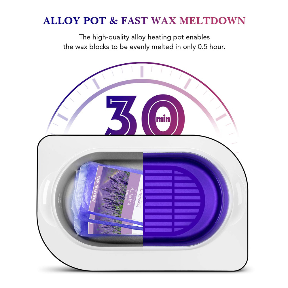 Electric Double Pot Wax Warmer Heater Spa Salon Hot Paraffin