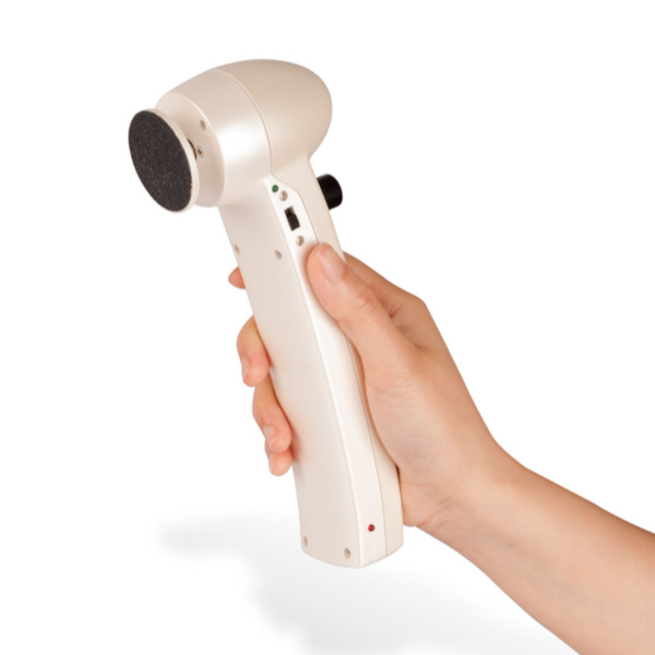 Qntcallus Pro Cordless Rechargeable Handheld Pedicure Tool, White
