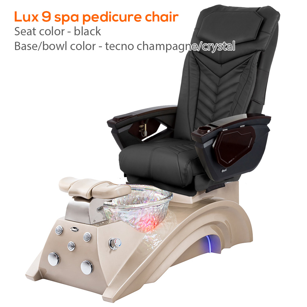 Lux 9 spa pedicure chair