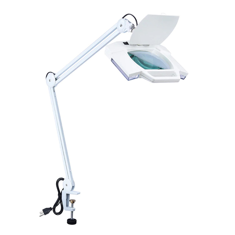 Best Magnifying Desk Lamp Review - Table Top Magnifier Glass Light 