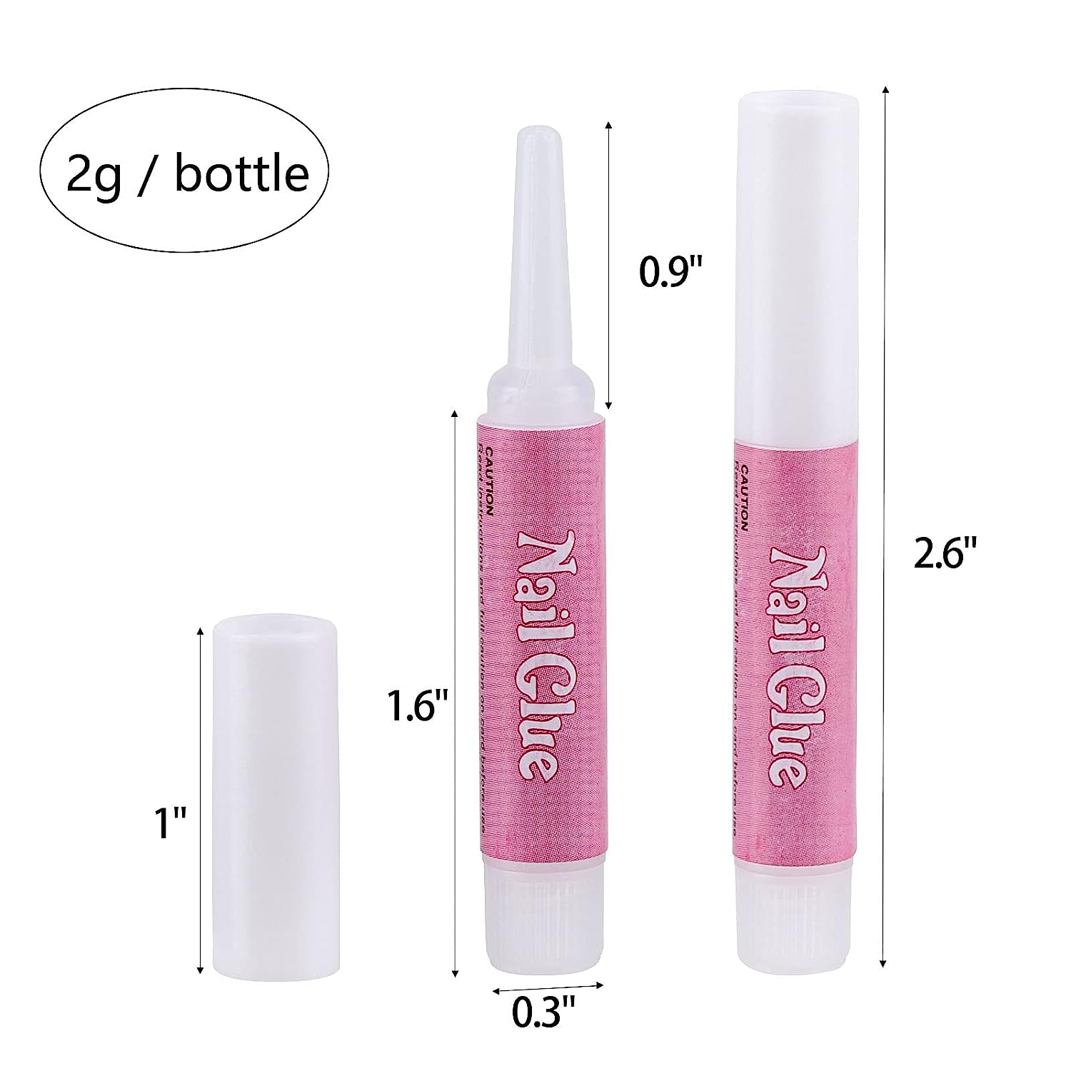 Amazon.com: Brush on Nail Glue for Press on Nails, 8ML Long Lasting Adhesive  Glue Professional Nail Products for Brush on Acrylic Nails, False Finger Nail  Glue for Instant Nail Repair Protect Gel :