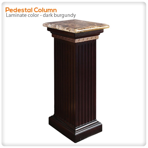 Pedestal column