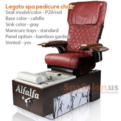 Legato spa pedicure chair