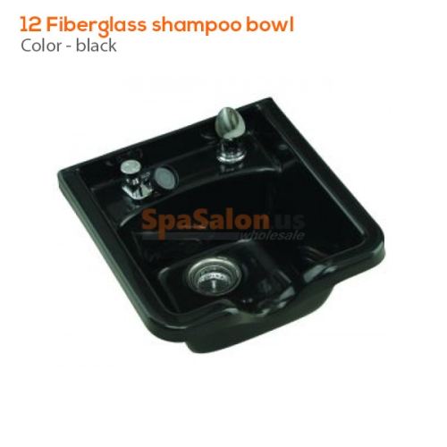 12 Fiberglass shampoo bowl