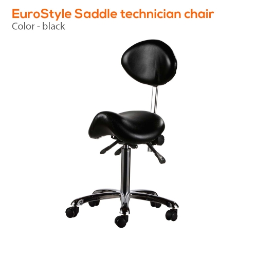 EuroStyle Saddle technician chair