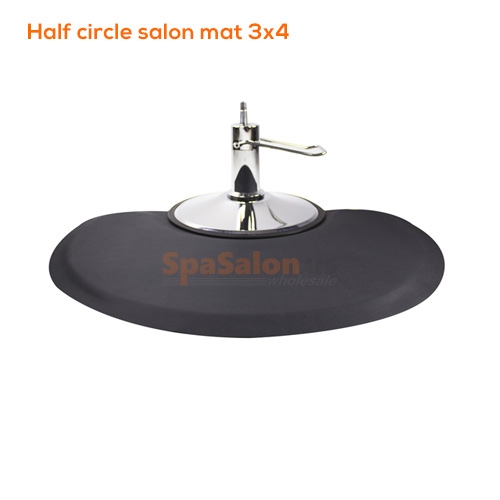 Half circle salon mat 3x4