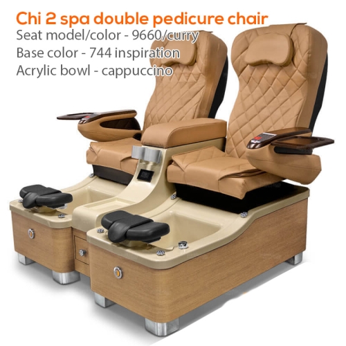 Chi 2 spa double pedicure chair