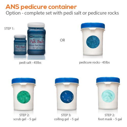ANS pedicure container